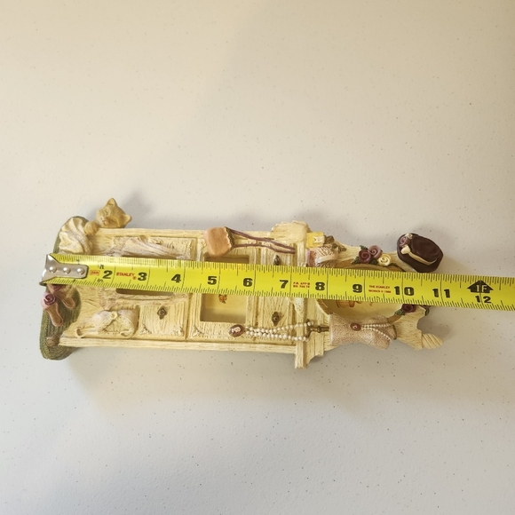 Vintage 90s Figi Dresser Collage Photo Picture Frame Resin Cottagecore Victorian - Picture 15 of 16